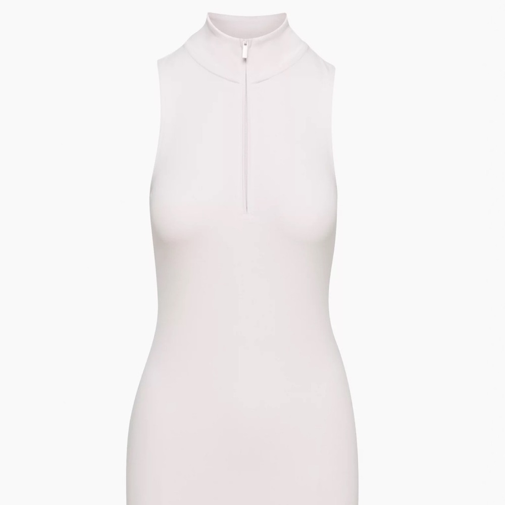 Aritzia sleeveless slip dress